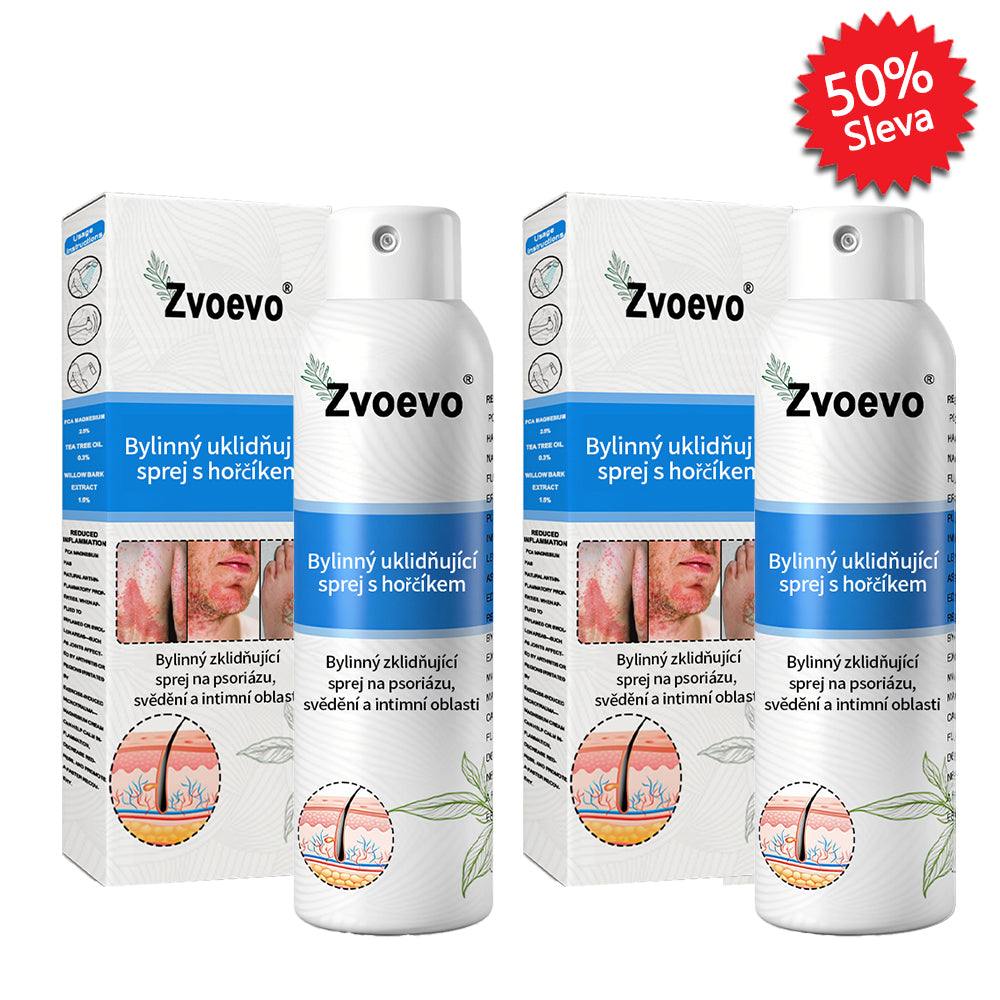 ✅ Oficiální obchod: Zvoevo® Magnesium bylinný sprej na lupénku ⚕️ EMA certifikace (zmírňuje lupénku a ekzém, léčí akné a bradavice, podporuje hojení bakteriálních infekcí, snižuje kloubní a neuropatickou bolest)