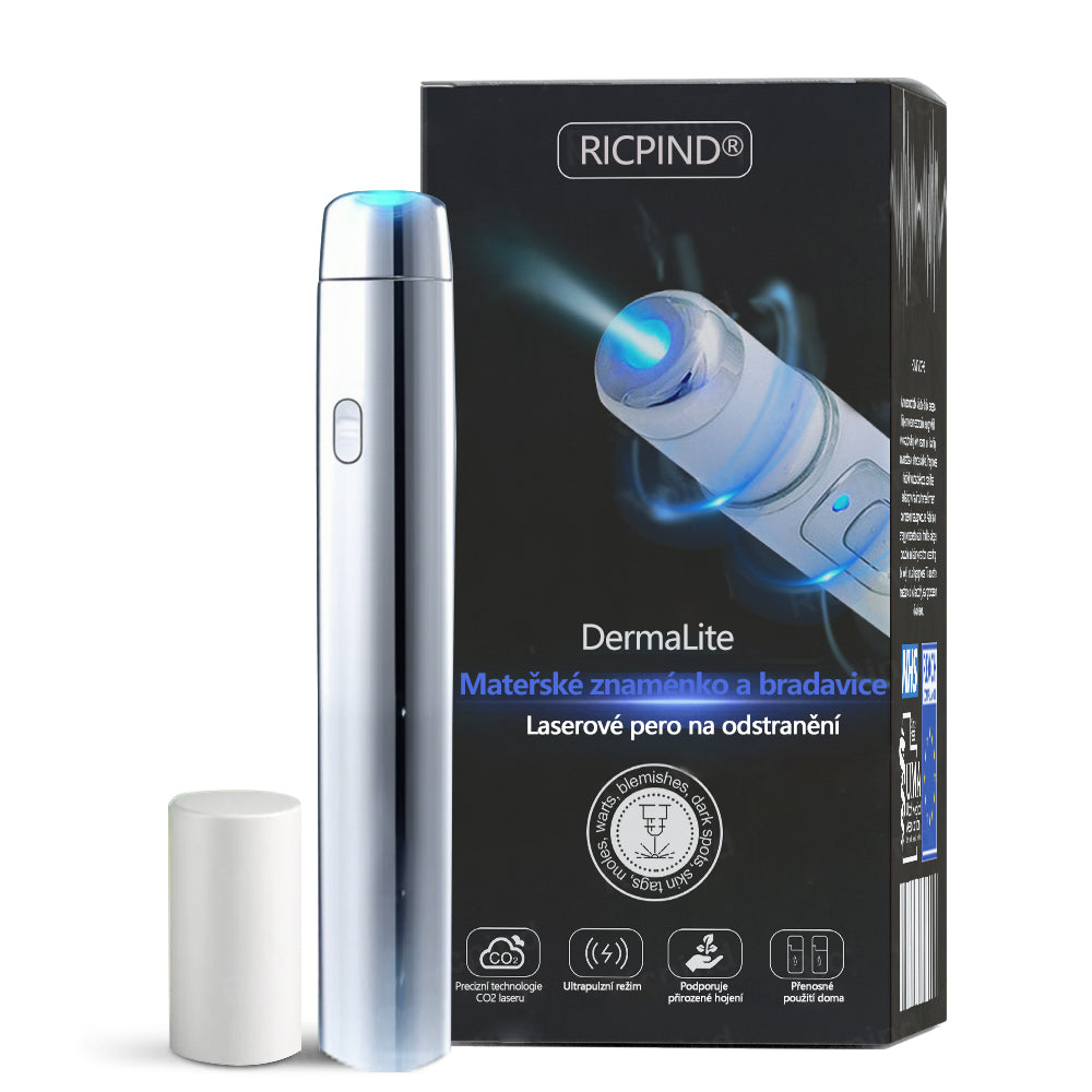 RICPIND® DermaLite laserové pero na odstranění mateřských znamének a bradavic
