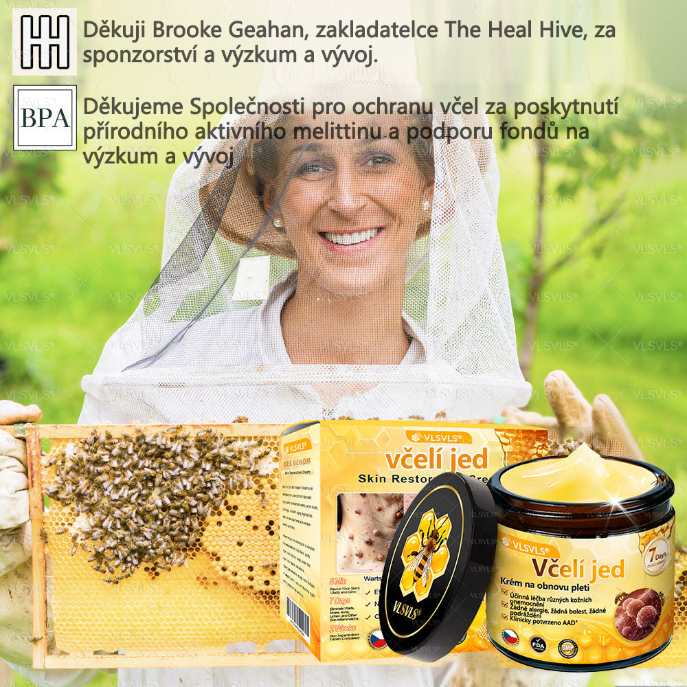 🐝VLSVLS™ Krém s včelím jedem – doporučeno kožními lékaři 🧑⚕️ Na různé kožní problémy – fakt účinný a šetrný pomocník🍃