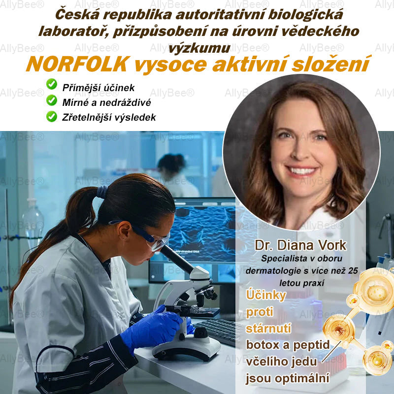 👨🔬AllyBee® Botox Krém na ošetření pleti proti stárnutí, hydratační, oprava pleti, vyrovnání tónu pleti, léčba akné a tmavých skvrn, odstraňování bradavic a mateřských znamének