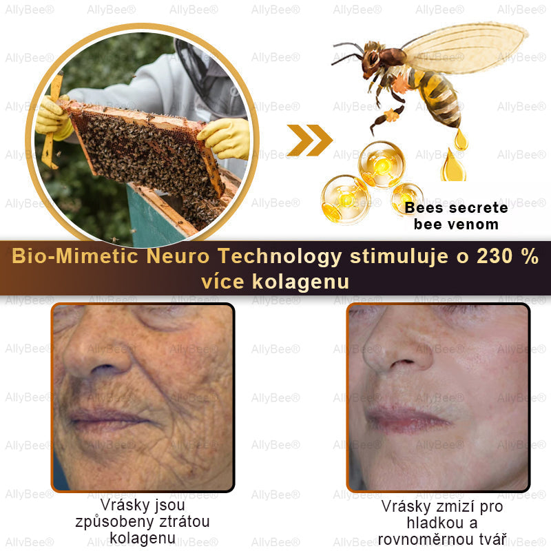 👨🔬AllyBee® Botox Krém na ošetření pleti proti stárnutí, hydratační, oprava pleti, vyrovnání tónu pleti, léčba akné a tmavých skvrn, odstraňování bradavic a mateřských znamének