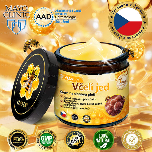 🐝VLSVLS™ Krém s včelím jedem – doporučeno kožními lékaři 🧑⚕️ Na různé kožní problémy – fakt účinný a šetrný pomocník🍃
