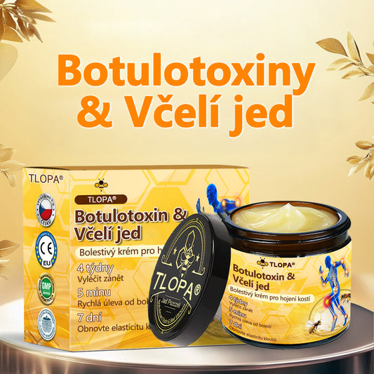 TLOPA® Krém s botulotoxinem a včelím jedem 🌿 (Speciálně pro seniory & doporučeno ortopedickými specialisty) 🐝