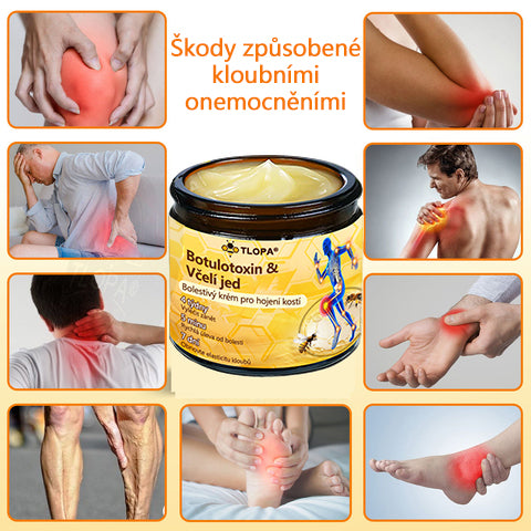 TLOPA® Krém s botulotoxinem a včelím jedem 🔥 (Speciálně pro seniory & doporučeno ortopedickými specialisty) 🐝🐝