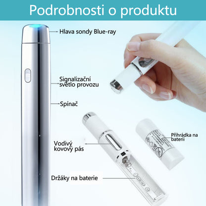 RICPIND® DermaLite laserové pero na odstranění mateřských znamének a bradavic