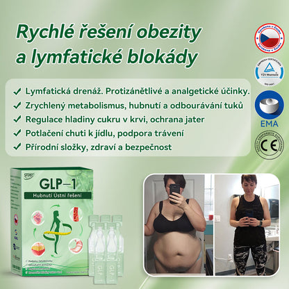 🌿 Oficiální obchod ČR | STDEI® GLP-1 8-v-1 Fit & Vital Řešení (Jednou denně, viditelné změny za 7 dní) 💎 Obezita, kardiovaskulární zdraví, cukrovka, spánková apnoe, zdraví střev, problémy se klouby a další