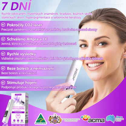 🌿𝐉𝐚𝐬𝐬𝐞𝐞𝐦® Pokročilé neinvazivní pero s CO₂ laserem na opravu pokožky 💕 (šetrně odstraňuje bradavice, mateřská znaménka, stařecké skvrny a kožní značky - bez bolesti a rozruchu!)🌿