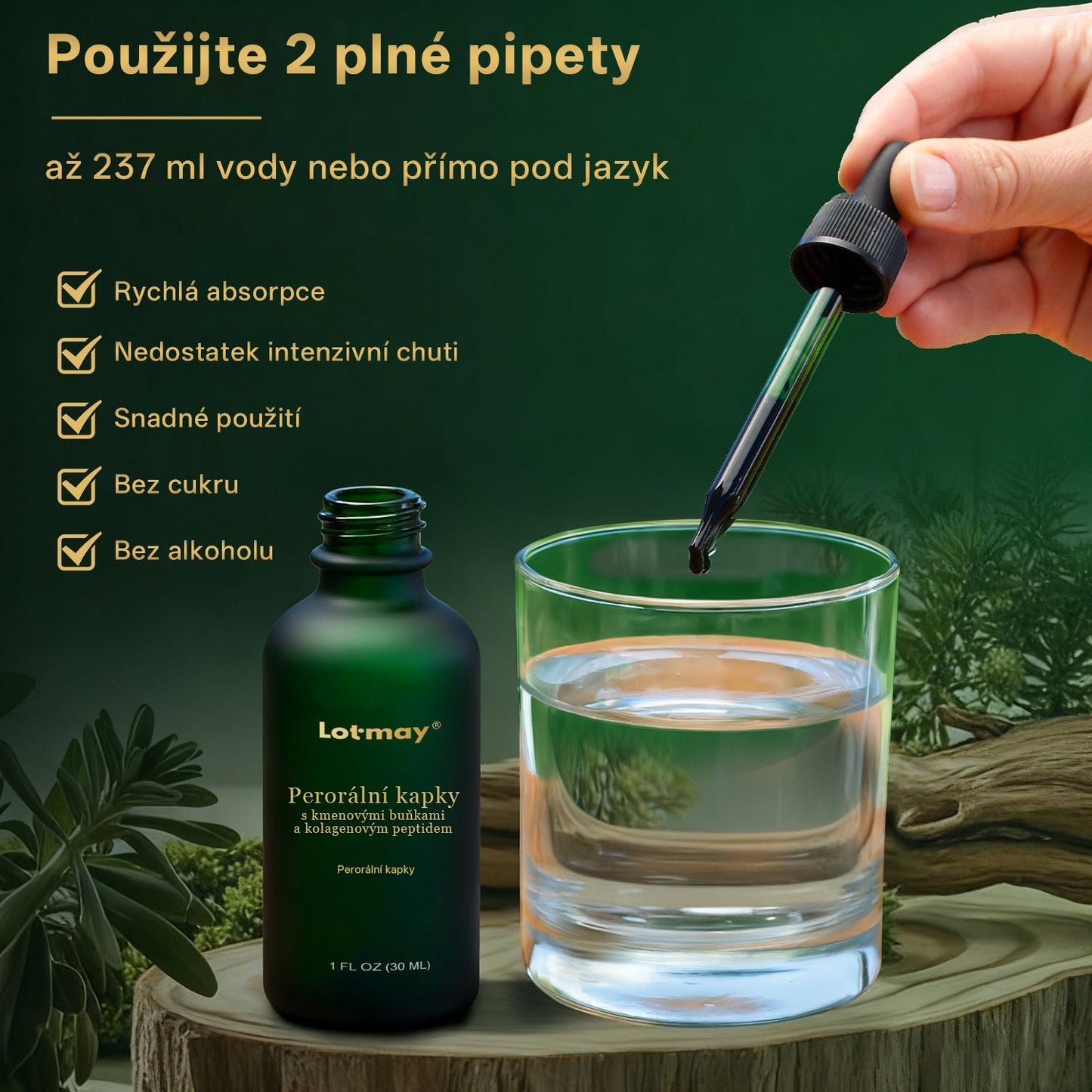 Lékárna Na Poště | 𝐿𝑜𝑡𝑚𝑎𝑦® Kapky s kmenovými buňkami a kolagenovými peptidy pro vnitřní použití  💧 (Zpevnění a lifting povolené pokožky & redukce tvorby vrásek) ❤️‍🔥（副本）