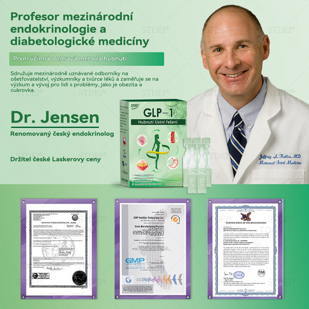 🌿 Oficiální obchod ČR | STDEI® GLP-1 8-v-1 Fit & Vital Řešení (Jednou denně, viditelné změny za 7 dní) 💎 Obezita, kardiovaskulární zdraví, cukrovka, spánková apnoe, zdraví střev, problémy se klouby a další