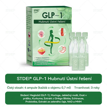 🌿 Oficiální obchod ČR | STDEI® GLP-1 8-v-1 Fit & Vital Řešení (Jednou denně, viditelné změny za 7 dní) 💎 Obezita, kardiovaskulární zdraví, cukrovka, spánková apnoe, zdraví střev, problémy se klouby a další