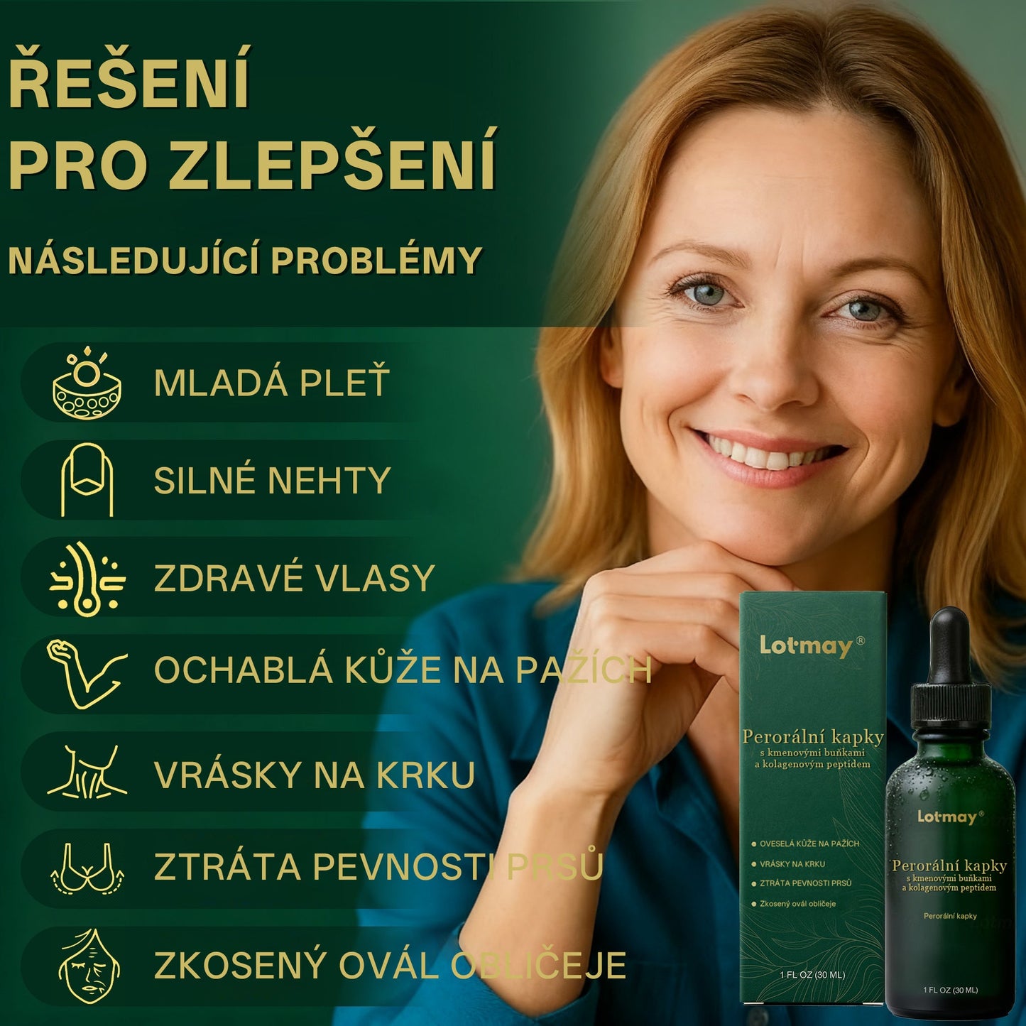Lékárna Na Poště | 𝐿𝑜𝑡𝑚𝑎𝑦® Kapky s kmenovými buňkami a kolagenovými peptidy pro vnitřní použití  💧 (Zpevnění a lifting povolené pokožky & redukce tvorby vrásek) ❤️‍🔥（副本）