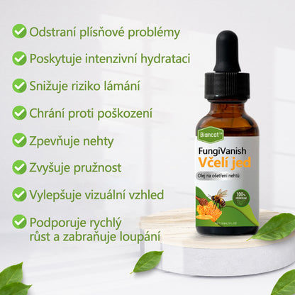 Biancat™ – přírodní roztok s včelím jedem proti plísni nehtů. Fakt pomáhá a je šetrný🐝👣