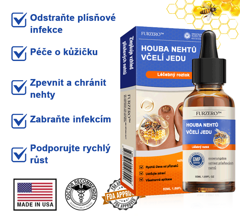 🐝Furzero™ Včelí jed na plíseň nehtů: kompletní řešení plísně nehtů 👣