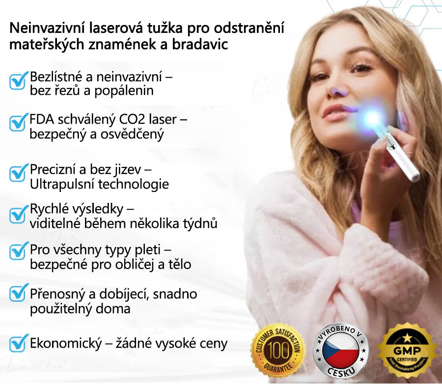 Foulme® PRO Neinvazivní laserové pero na odstraňování bradavic a znamének💎💎
