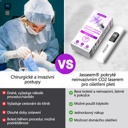 🌿𝐉𝐚𝐬𝐬𝐞𝐞𝐦® Pokročilé neinvazivní pero s CO₂ laserem na opravu pokožky 💕 (šetrně odstraňuje bradavice, mateřská znaménka, stařecké skvrny a kožní značky - bez bolesti a rozruchu!)🌿