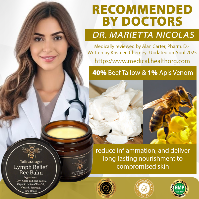 ATTDX® TallowCollagen Lymph Relief Bee Balm